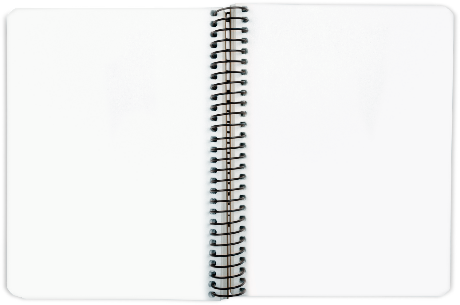 Open Notebook with Spring Bind